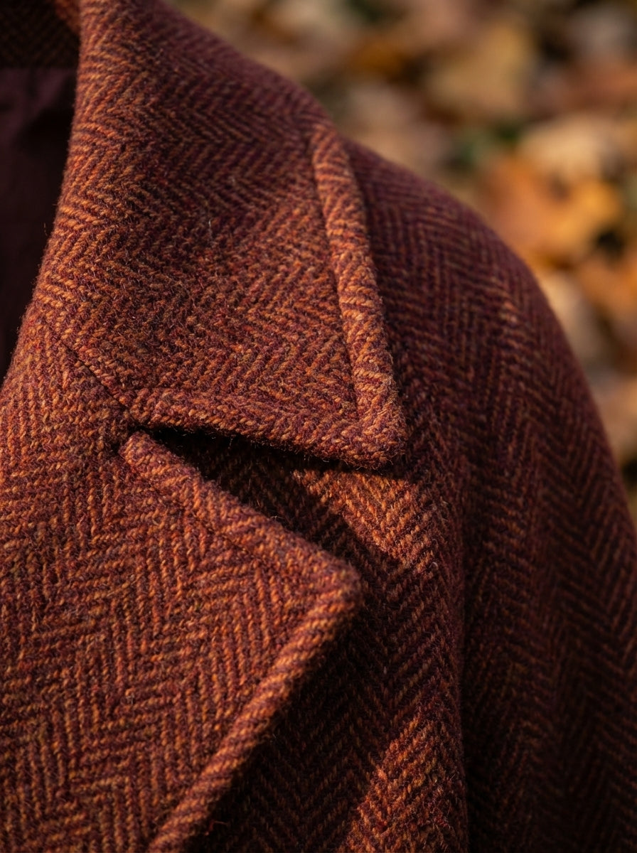 Manteau de Brume en Tweed